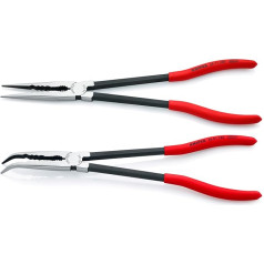 KNIPEX Tools 9K0080128US Extra lange Nadelzange mit Keeper Pouch (28 71 280, 28 81 280 un 9K 00 90 12 US)