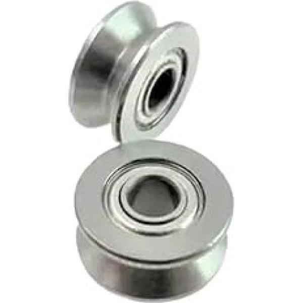 V624ZZ Groove Roller Wheel lodīšu gultnis 4 x 13 x 6 mm Izšūšanas mašīnas rullīšu gultnis 10 gabali/partija