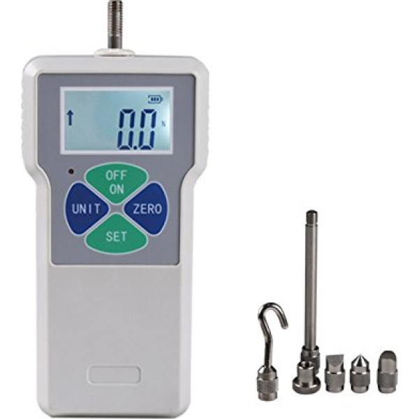 CGOLDENWALL Precision Digital Display Dynamometer Mērinstrumenti Push Pull Force Meter Spiediena mērītājs (2N / 0.2kg)