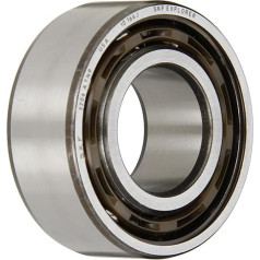 SKF Explorer 32 A Serie zweireihig eckig Kontakt Kugellager, 30 °, die Kontakt Winkel, offene, verstärkte Polyamid Käfig, normal P6 Precision, 30 mm Bore, 62 mm OD, 15/16 collas platums, 1