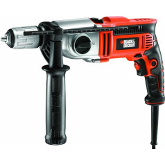 Black + Decker KR911K Elektrische Schalgbohrmaschine, kabelgebunden, 910 W