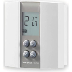 Honeywell Home T135C110AEU DT135 digitālais vadu neprogrammējamais termostats, balts