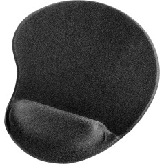 Hama 00054777 Ergonomic Mouse Pad Mini Black