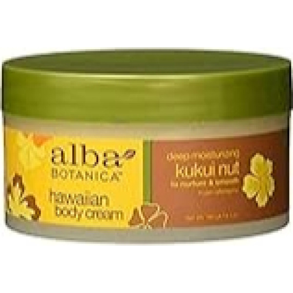 Alba Botanica Mitrinošs kukui riekstu ķermeņa krēms 184 g