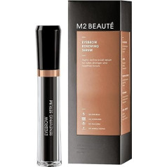 M2 Beauté - Uzacu augšanas pastiprinātājs biezākām un pilnīgākām uzacīm pēc 6-8 nedēļām, atjauno uzacis, ar biotīnu, vitamīnu B7, hialuronu, arginīnu un provitamīnu B5, uzacu atsvaidzinošs serums, 4 ml