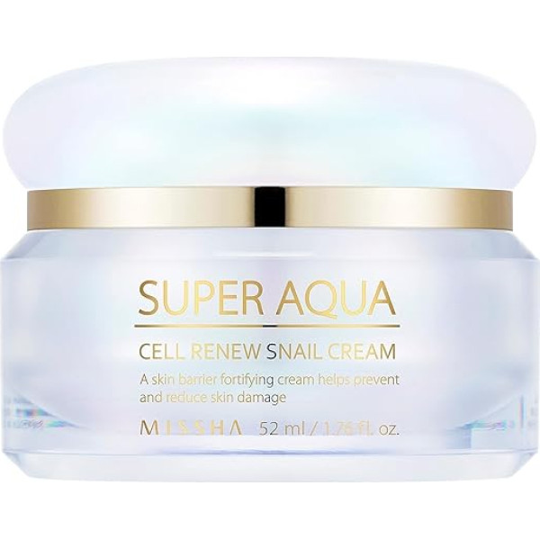 Missha Super Aqua Cell Renew Snail Cream 8809581458604