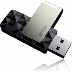 Blaze b30 32gb usb 3.0 led juodos spalvos