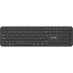 Bezvadu tastatūra ego dual 2.4g + bt1 + bt2