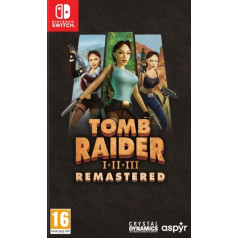 Žaidimas nintendo switch tomb raider i-iii remastered su Lara Croft