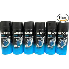 AXE Ледяной холод Мужской дезодорант/спрей для тела 48H Fresh 150 мл Упаковка из 6