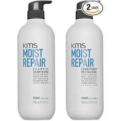 KMS Шампунь и кондиционер Moist Repair для сухих волос, 750 мл