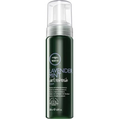 Tea Tree Paul Mitchell Lavender Mint Curl Refresh putas, matu kopšanas līdzeklis viļņainiem, cirtainiem un dabiski cirtainiem matiem, atdzīvinošas putas pilniem matiem, 200 ml