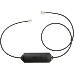 Jabra Link 14201-43 elektroniskais āķu pārslēgs (EHS) - risinājums Cisco Unified IP telefoniem 6945/7800/7900/8800 un kabeļu Jabra austiņām, Schwarz