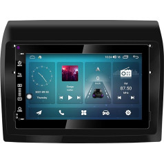 DDKUS Android 13 auto radio Fiat Ducato Peugeot Boxer Citroen Jumper, 7 collu auto GPS navigācijas radio Stereo radio, Octa Core 4GB RAM 64GB ROM Atbalsta Car Play/TPMS/OBD/4G WiFi/DAB