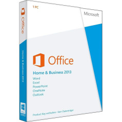 Microsoft Office Home and Business 2013 - Lizenz - 1 dators