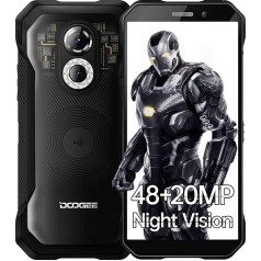 DOOGEE S61 Pro (2022) Āra mobilais tālrunis bez līguma 6GB + 128GB, 48MP + 20MP IR nakts redzamības āra viedtālrunis, 6.0 collu 5180mAh, IP68 ūdensizturīgs mobilais tālrunis/Android 12/Octa Core/4G Dual SIM/NFC. /GPS/OTG