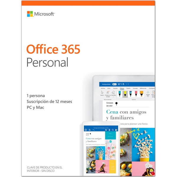 Microsoft 365 vienreizēja - iepakojuma komplekts (1 gads) - 1 persona