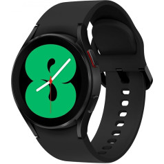 Aproces Galaxy Watch4 40 mm, Fitnesa trenažieris, BT Black, parasts