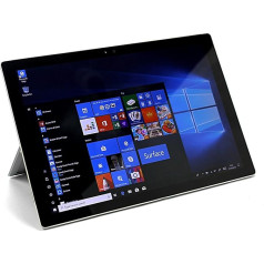 2015 Microsoft Surface Pro 4 ar Intel Core i7-6650U (12,3 collu, 8 GB RAM, 256 GB SSD), platīna krāsā (atjaunots)