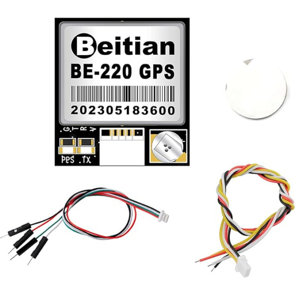 Geekstory BE-220 GPS modulis ar zibspuldzes navigācijas TTL līmeni 38400bps Arduino Raspberry Pi gaisa kuģu Pixhawk APM lidojuma kontrolieris