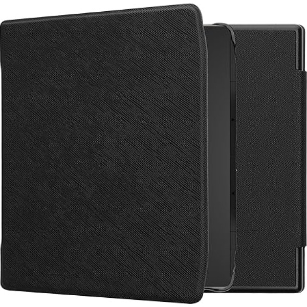 kwmobile Flip Case saderīgs ar Pocketbook Era/Era Colour Case - eReader futrālis no mākslīgās ādas - pārvalks - melns