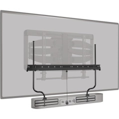 Sanus SASB1-B1 Soundbar TV sienas stiprinājums collu televizoram - melns