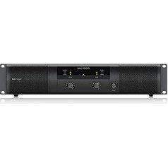 Behringer NX1000 Ultraleichter 1000-Watt-Class-D-Leistungsverstärker mit DSP-Steuerung und SmartSense-Lautsprecherimpedanzkompensation