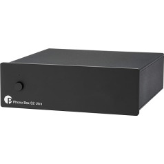 Pro-Ject Phono Box S2 Ultra, diskrēts MM/MC Phono priekšpastiprinātājs (melns)