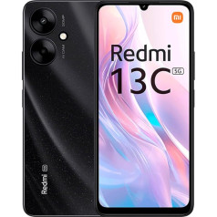 Xiaomi Redmi 13C 5G 128GB/4GB RAM Dual SIM Zvaigžņota melna