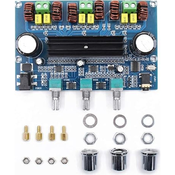 DollaTek XH-A305 tpa3116d2 Bluetooth 5.0 digitālā pastiprinātāja plate 2.1 kanāla augstas veiktspējas