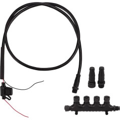 Maģistrāls kabelis NMEA 2000 Male maģistrāls kabelis IP67 ūdensnecaurlaidīgs 5 kontaktu jūras drop kabelis Lowrance tīkliem