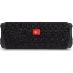 JBL Flip 5 Bluetooth Box Black - ūdensizturīgs pārnēsājamais skaļrunis