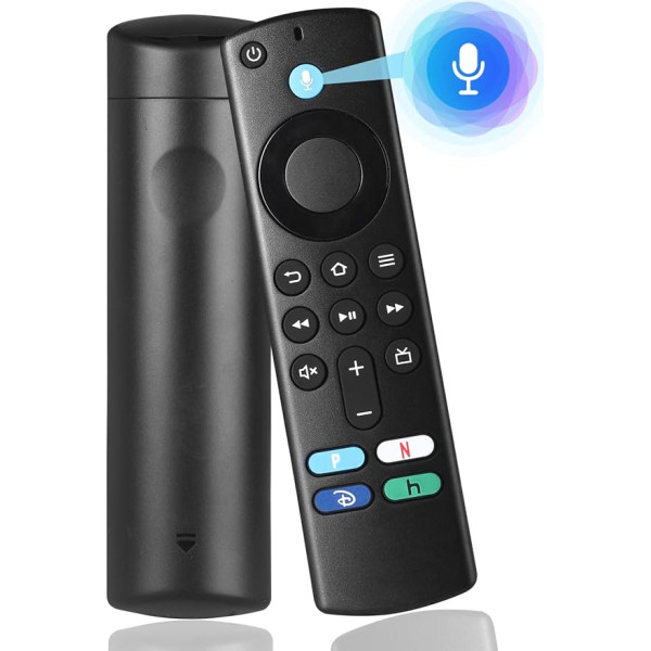 Auilzlz balss tālvadības pults aizstājējs Toshiba, Insignia, AMZ Onmi, Pioneer Smart TV Stick 4k, 2nd Gen, 3rd Gen, Life for AMZ Smart TV Cube 1st Gen, 2nd Gen, 3rd Gen