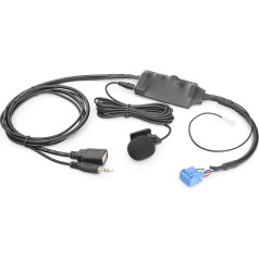 BlueMusic Bluetooth USB AUX Music Hands-Free Calling 12 Pin no 2010. gada jūlija Saderīgs ar VW: RCD RNS 200 210 300 300 315 500 - Skoda: Ar Skoda: Beat Cruise Swing - Audi: Chorus Concert Symphony 2+ 3, RNS-E BNS BNS