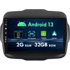 MISONDA Auto Radio Android Jeep Renegade 2015-2020 - GPS 2G + 32GB - Aizmugurējā skata kamera - 9