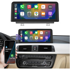 Road Top 10,25 collu auto radio ar skārienjūtīgo ekrānu, bezvadu CarPlay Android automašīnai BMW 3/4 sērijas F30/F31/F32/F33/F34/F36 2012-2015 gadiem ar NBT sistēmu, auto stereo multimediju auto radio uztvērējs