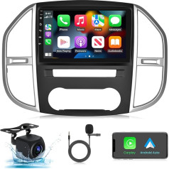 NHOPEEW Android auto radio priekš Mercedes Benz Vito W447 2014 2020 2020-10.1 collu skārienjūtīgā ekrāna radio ar bezvadu Apple Carplay & Android Car WiFi GPS + AHD aizmugures skata kamera