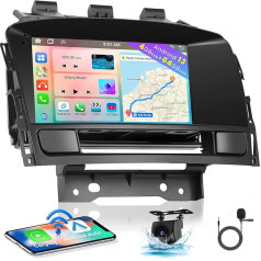 8 kodolu 4GB + 64GB Android 13 Auto radio Opel Astra J 2011-2012/Buick Excelle 2010-2014 Radio Wireless CarPlay Android Car Bluetooth brīvroku komplekts 7 collu ekrāns GPS WiFi SWC USB Type-C DSP