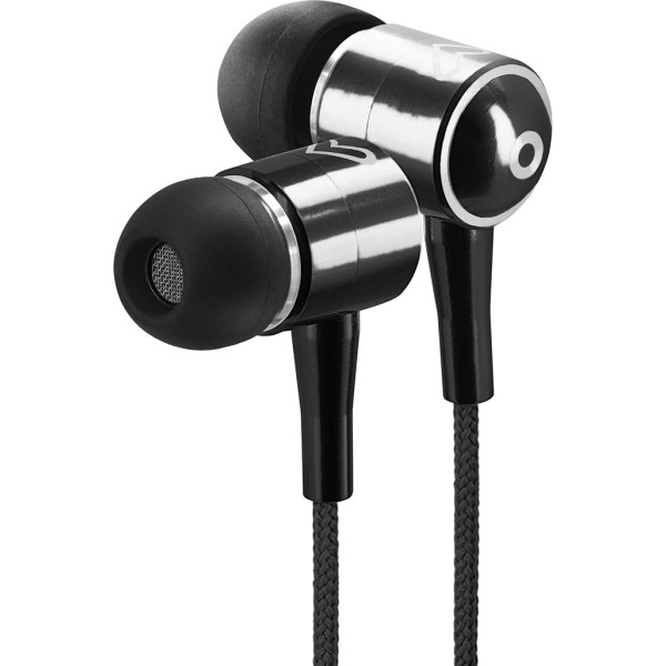 Austiņas Urban 2 Black (In-Ear, alumīnija sakausējums, vieglas, neodīma magnēts)