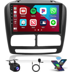 2 + 64 GB 9 collu autoradio Android 13 priekš Fiat Doblo 2010-2015 Combo 2011-2018 Auto radio ar CarPlay Android auto FM/RDS/GPS/Bluetooth/WiFi USB/MIC stūres vadības stūres rats + AHD aizmugures skata kamera