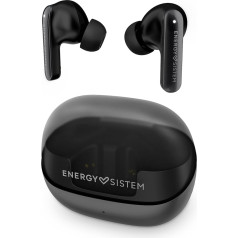 Energy Sistem Serenity ANC True Wireless Noise Cancelling Austiņas (4 mikrofoni, Bluetooth 5.3, pārstrādāta plastmasa, 25 stundu akumulatora darbības laiks, IPX4 sertifikāts)