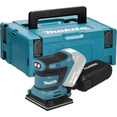 Makita Makpac DBO480ZJ Orbitālā slīpmašīna 18V LXT 112 x 102 mm (Tikai izstrādājums)