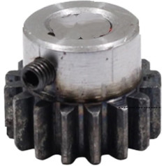 OINGHU Gear Pinion, 1 Piece 2 Modules 35/36 Teeth Carbon Steel Spur Gear with Graduated Platform, Power Transmission Spur Gears for Racks, 2 Modules 36 Teeth