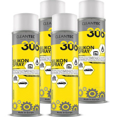 CleanTEC 306 Silikona aerosols 500 ml Bezkrāsains, eļļo, kopj, aizsargā gumijas, plastmasas, koka un metāla detaļas (4)