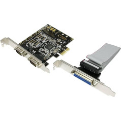 LogiLink PC-0033 2 portu sērijveida un 1 portu paralēlā PCI-Express karte