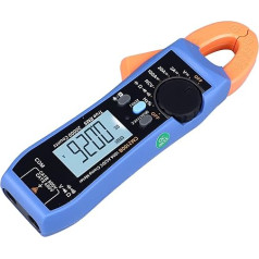 Zangenmultimeter für AC DC-Stromspannung, VFC-Überlastschutz, True RMS-Test 20.000 Zählungen, LCD-Hintergrundbeleleuchtung, Arbeitszyklus, Automatische Bereichswahl,