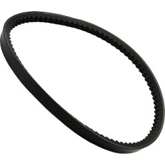 Othmro 1 x Trīsstūra josta Rūpnieciskā josta BX33 Drive V-Belt Iekšējais apkārtmērs 33 collas Rūpnieciskās jaudas gumijas piedziņas siksnas rezerves siksnas pārnesumu siksna virpām Galda zāģi lentzāģi Melns