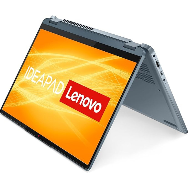 Lenovo IdeaPad Flex 5 konvertējamais klēpjdators | 14 collu WUXGA skārienjūtīgais displejs | AMD Ryzen 5 7530U | 8 GB RAM | 512 GB SSD | AMD Radeon Graphics | Windows 11 Home | Zils | 3 mēnešu Premium aprūpe