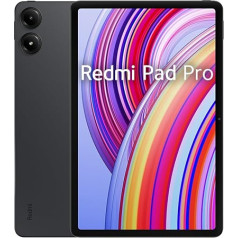 Redmi Xiaomi Pad Pro 12.1 collu Hyper OS 2.4GHz 1000mAh 33W 6GB 128GB Tarnish