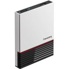 fanxiang 1 TB portatīvais SSD, datu aizsardzības ārējais cietais disks, USB 3.2 Gen2 C tipa, 6 Gbps, 560 MB/s lasīšanas, nolasīšanas un ierakstīšanas aizsardzība profesionāļiem, uzņēmumiem, tehniķiem